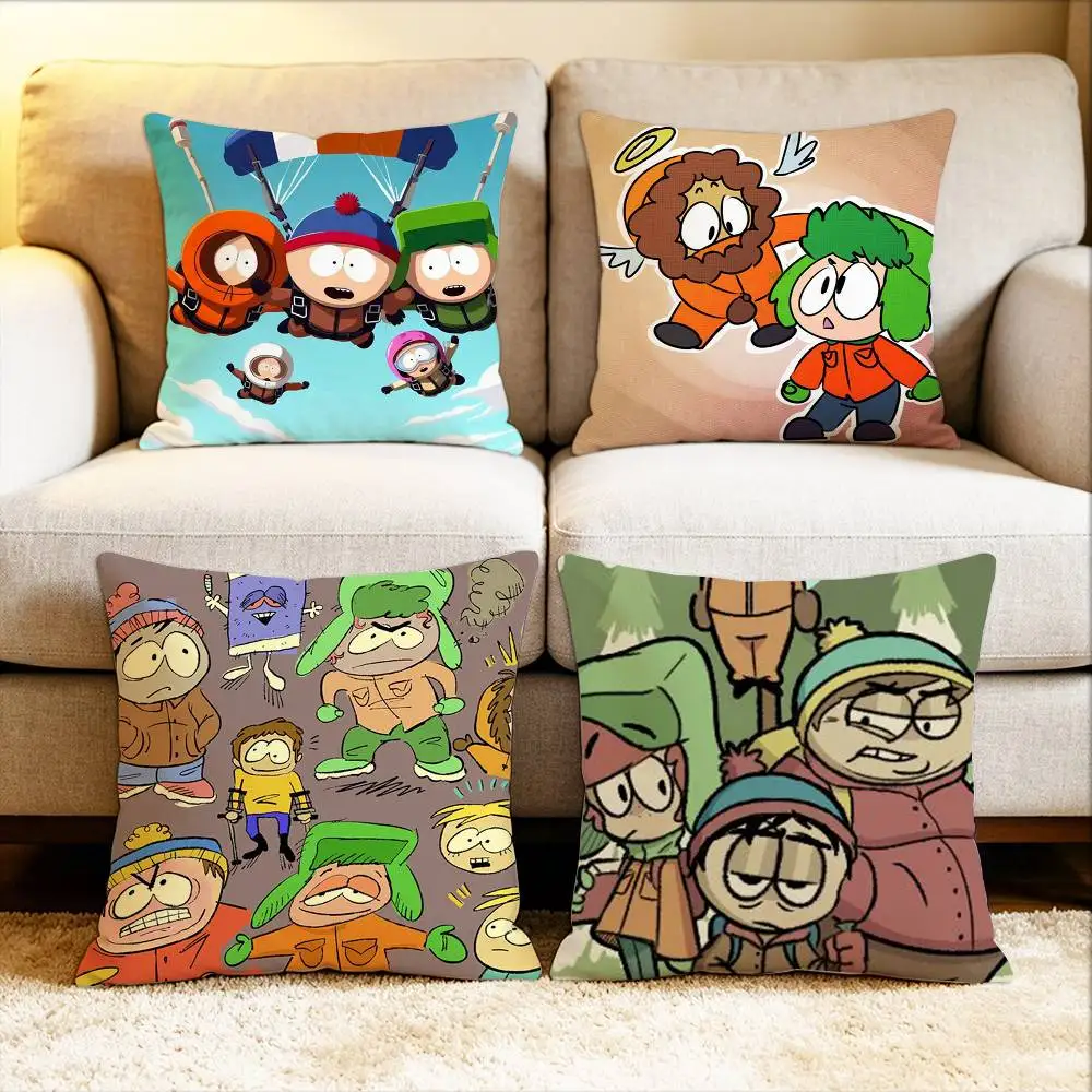 

Kenny S-South Park Various Sizes Square Pillow Case For Car Home Bedchamber Decor