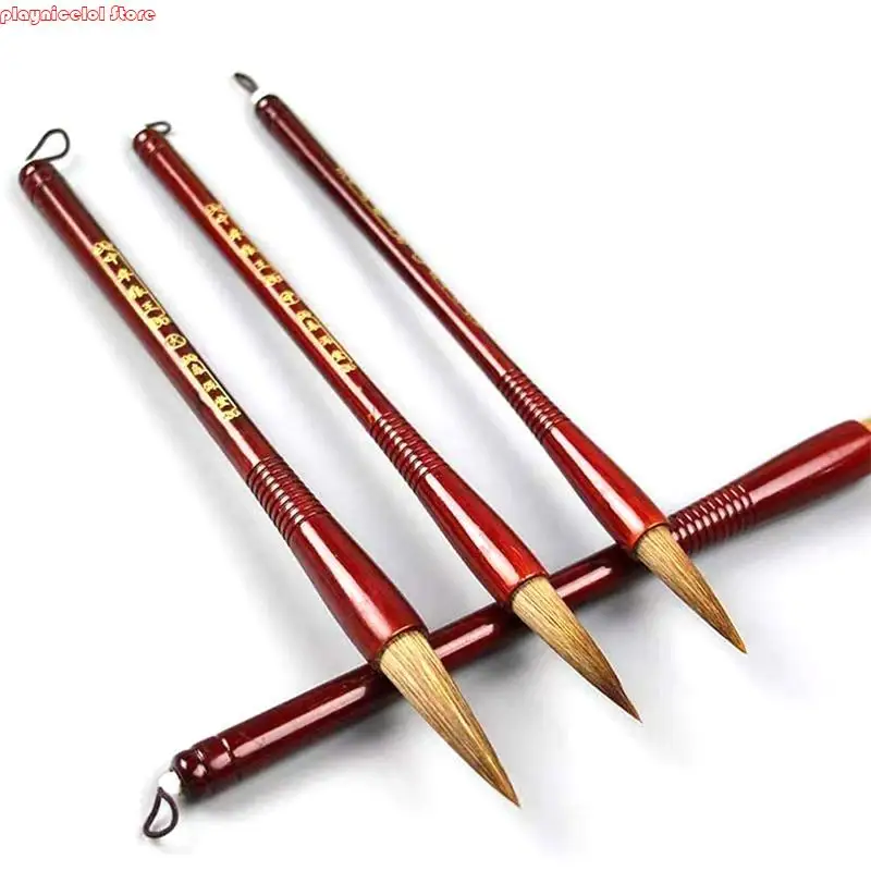 e8ba الصينية التقليدية الخط التقليدية وولف فرشاة القلم سومي الرسم فرشاة الفن الثابت