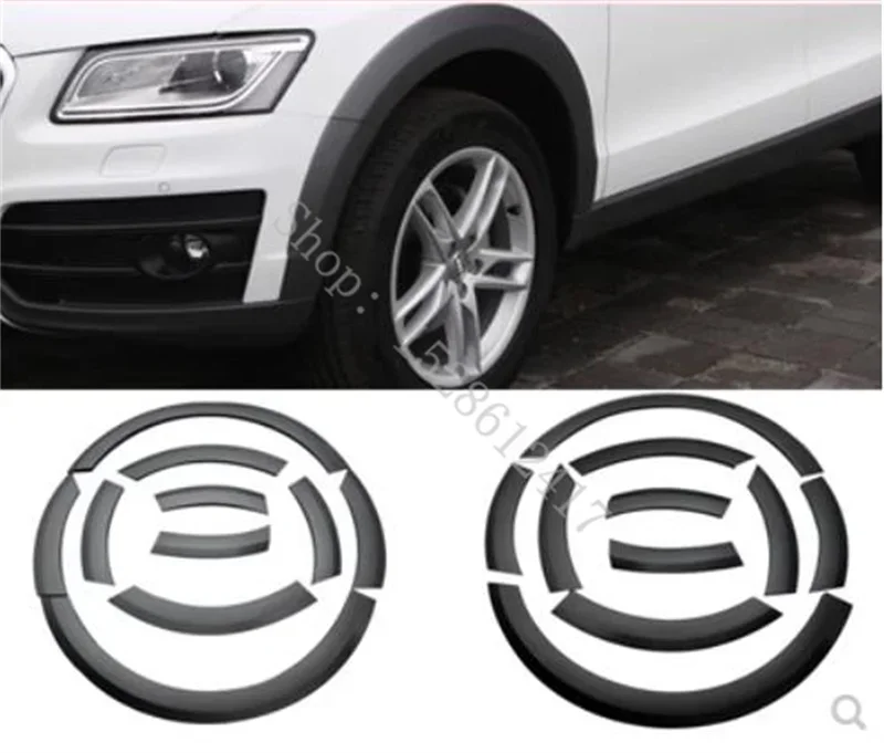 

Fit For Audi Q5 2009 2010 ~2017 Guard Trims 8.5 CM Accessories Fender Flares Wheel Arch Eyebrows Wide Strip Covers Car Styling