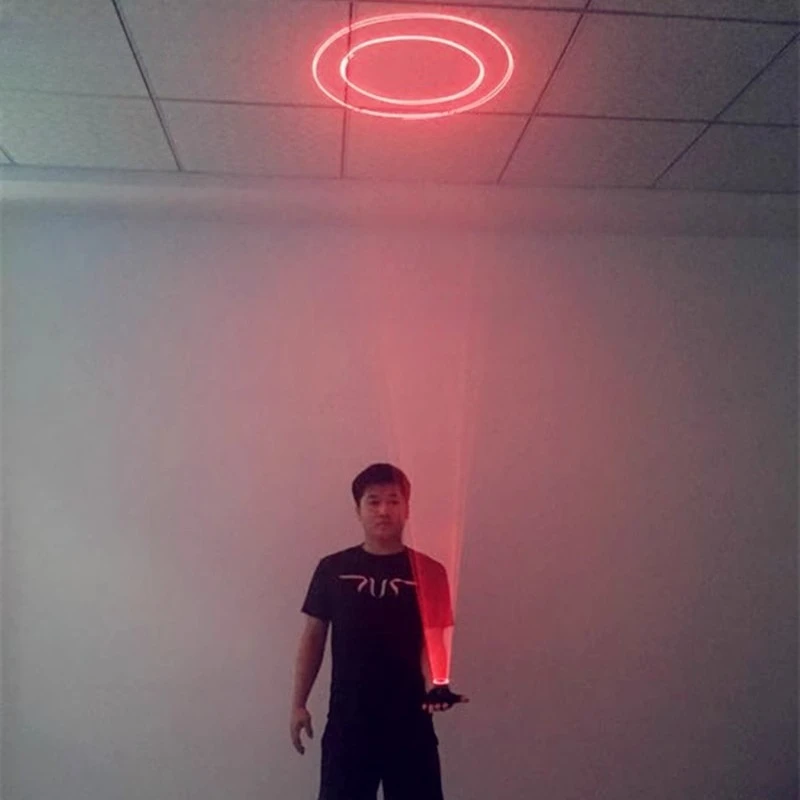 

Laser red laser gloves bar nightclub show vortex laser gloves