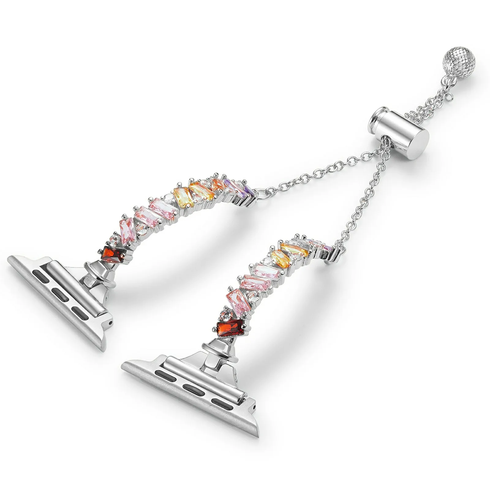 

Ремешок-браслет для Apple Watch Series 11 10 42 мм/9 8 7 41 мм / SE3 SE2 SE 6 5 4 40 мм / 3 2 1 38 мм Металлический ремешок для часов Нерегулярный Co