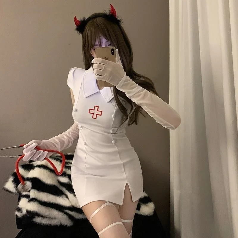 シサス デビルナース ドクター オルム セット キ リトルデビル ローリーン コスプレ ピュアディザイア メイドスーツ スモールナース オルム