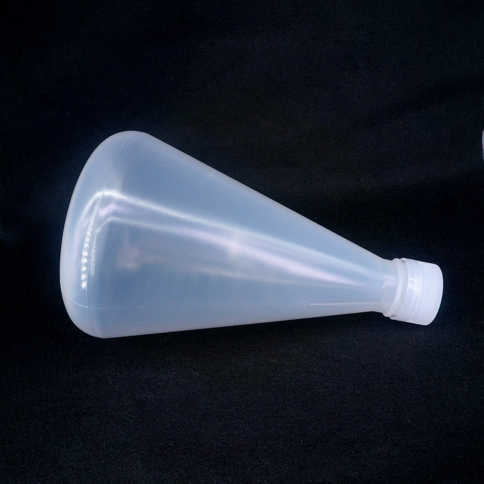 25/50/100/125/250/500/1000/2000ml PP Conical Erlenmeyer Flask With Cap Lab Teaching Experiment