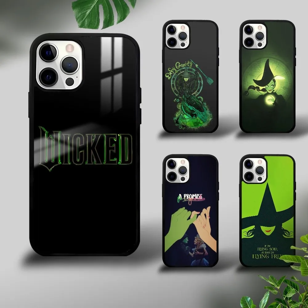 

MaiYaCa W-Wicked Witch Phone Case For iPhone 16 15 14 13 12 11 Pro Xs Max Mini Plus Celulares Hard Funda