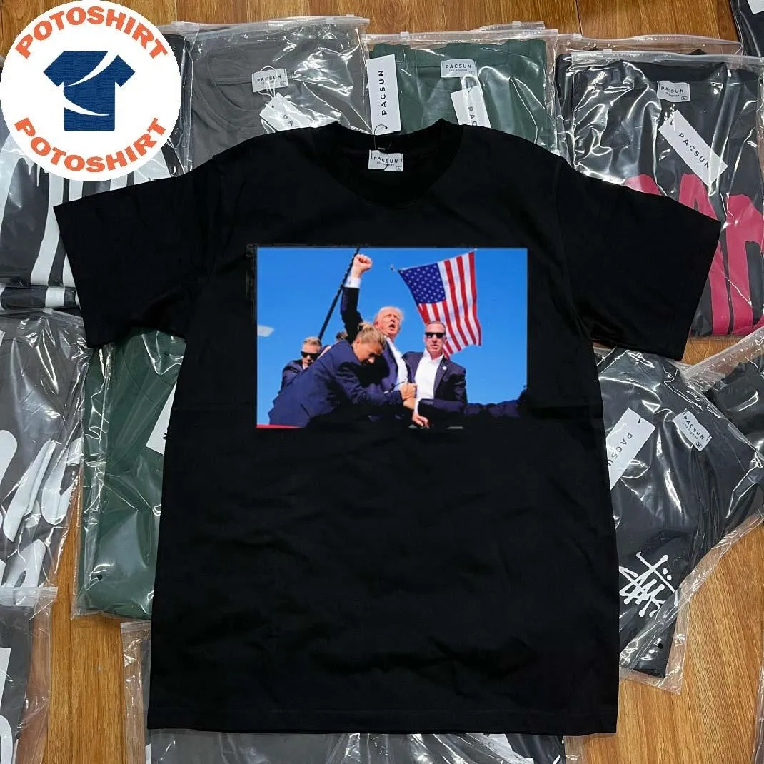 Official-Trump-Defiant-Determined-Post-Assassination-Attempt-t-shirt