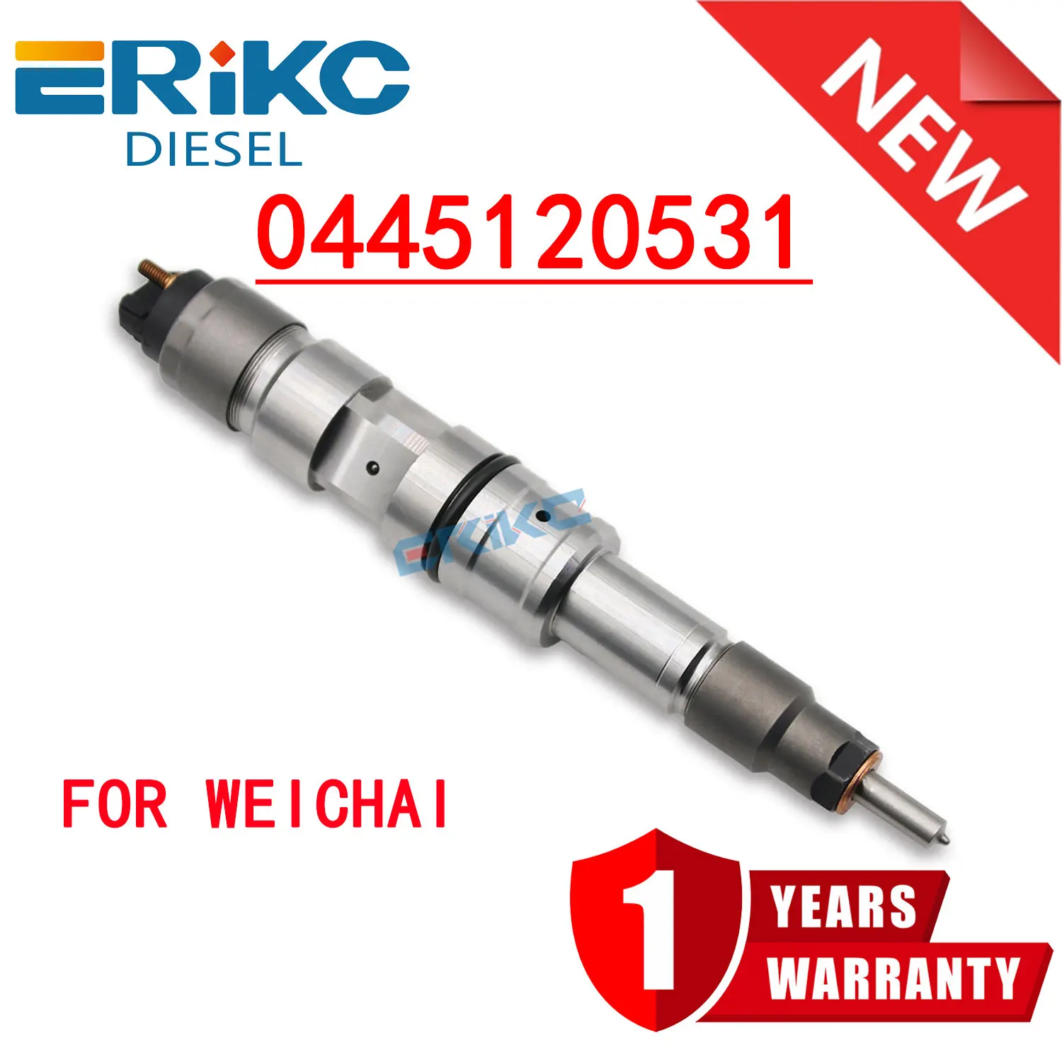 0445120531 Common Rail Fuel Injector 0 445 120 531 Diesel Fuel Sprayer 0445 120 531 for Bosch WEICHAI