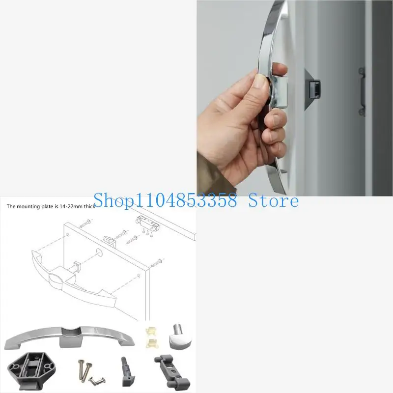 

Автоматическая ручка, кнопочные защелки ящика, дверная защелка шкафа, замки для шкафа без ключа для яхты, дома на колесах, кемпера, караванов, дома