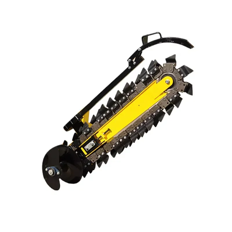

Chain Trenching Machine Water Pipe Excavation Equipment Slope Pavement Trenching Grooving Milling Machine