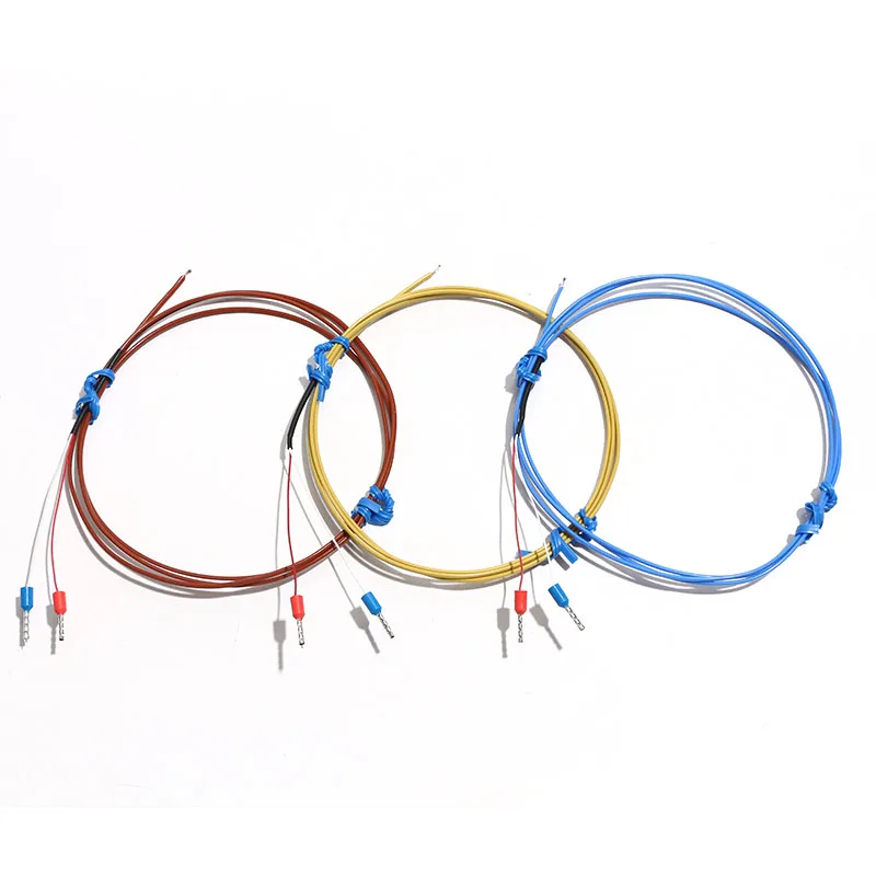 1 قطعة K-نوع J/T-نوع الحرارية يتعرض لحام مشترك قياس درجة الحرارة الاستشعار السريع الحساسة مع فيلم لاصق PI