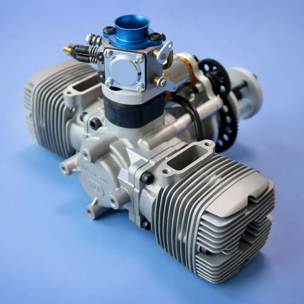 New Arrival NGH 70CC 2 Stroke 2 Cylinder Petrol Engine GTT70 with Electric Starter for RC Airplane