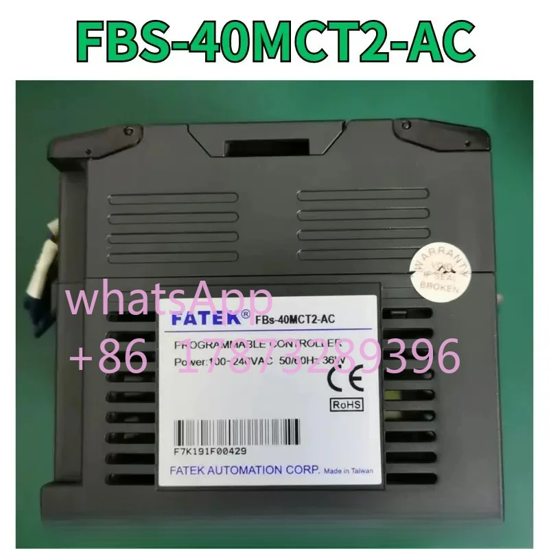 second-hand PLC FBS-40MCT2-AC test OK Fast Shipping