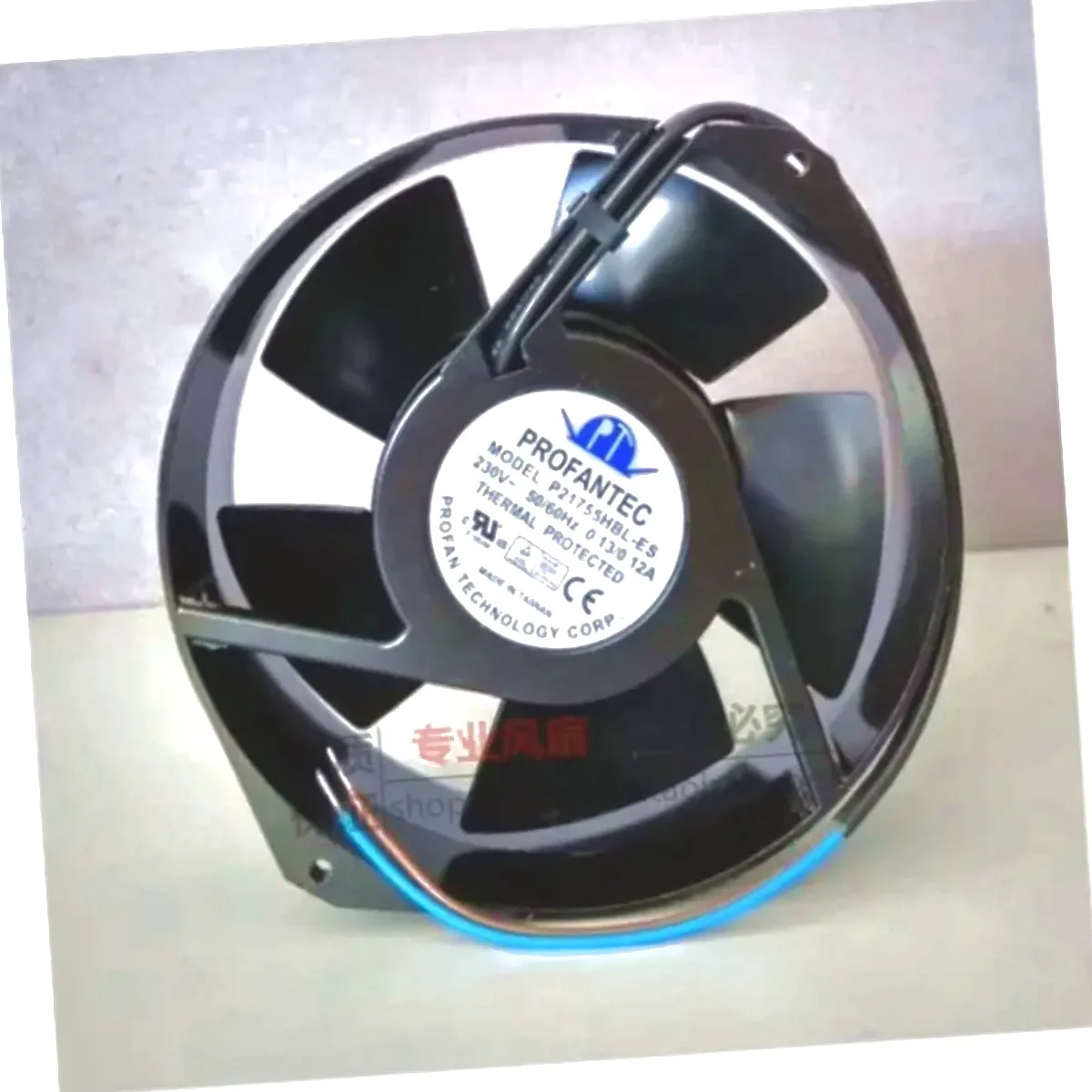 PROFANTEC P21755HBL-ES   0.13A 170x150x55mm 2-Wire Cooling Fan