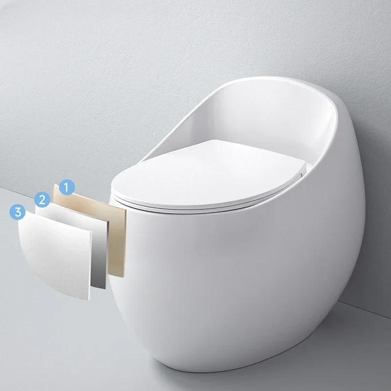 

Ceramic creative toilet toilet, engineering hotel household silent deodorant