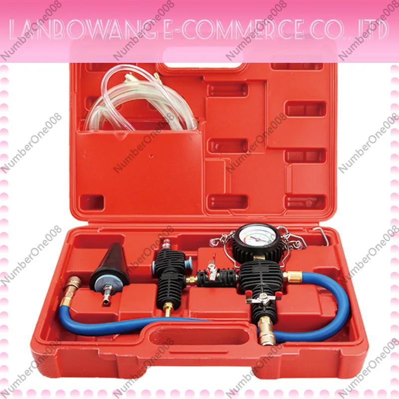 Vacuum Type Car Coolant Antifreeze Replacement Tool Radiator Filling Vacuum Extractor Full Set