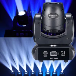 LED 120W punkt wiązki Wash Gobo 8 Face Roto pryzmat lampy z ruchomą głowicą Super jasne światła Disco dla Dj światło sceniczne