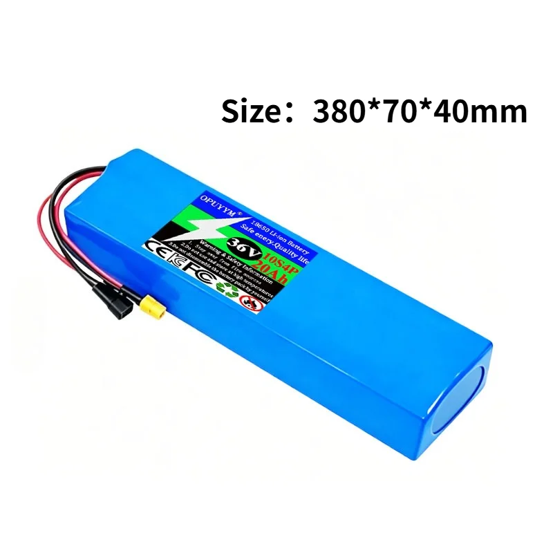 Brand New 18650 10S4P 36V 20Ah Battery Pack 36V 20Ah Scooter Battery with BMS for Electric Scooter Bicycle Scooter Battery Pack