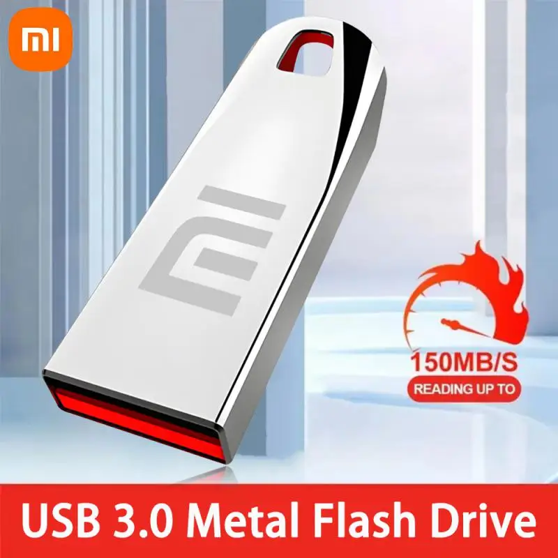 Xiaomi TYPE C USB Flash Drive 2 IN 1 USB Stick 3.0 128GB Pen Drive 2TB 1TB Waterproof Pendrive Memory Disk For iphone 15 Pro Max