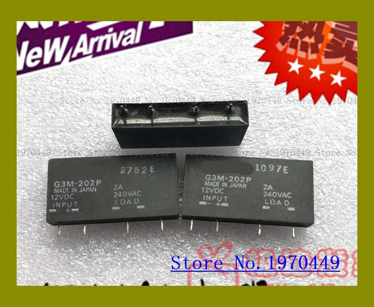 

G3M-202P G3M 12VDC G3M-202PL G3M 2A 4