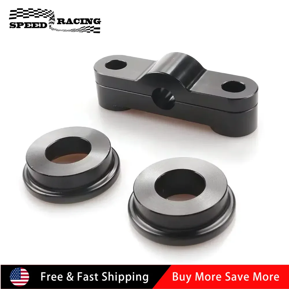 

2pcs Aluminum Hardened Shift Linkage Bushing Kit For 1984-1987 HONDA CIVIC CRX 1990-2001 ACURA INTEGRA W Black SK-1059