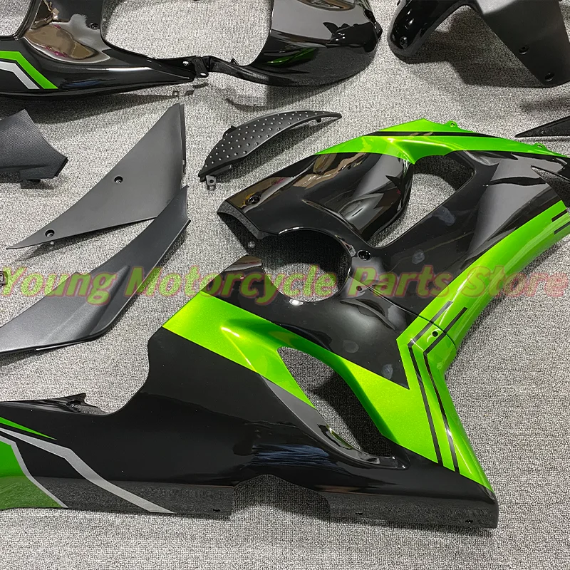 Motorcycle Full Fairings Panel Kit For Kawasaki Ninja 636 ZX-6R ZX600R 2005 2006 Housing Colour Change Kits Exterior Accessories