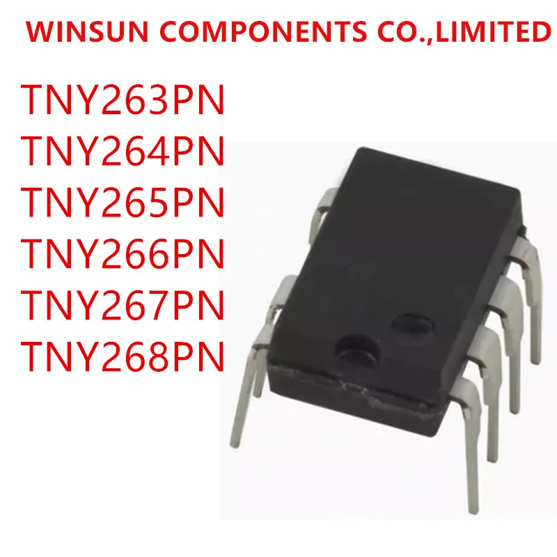 (10piece) 100% new imported original TNY263PN TNY264PN TNY265PN TNY266PN TNY267PN TNY268PN DIP-7 Power IC