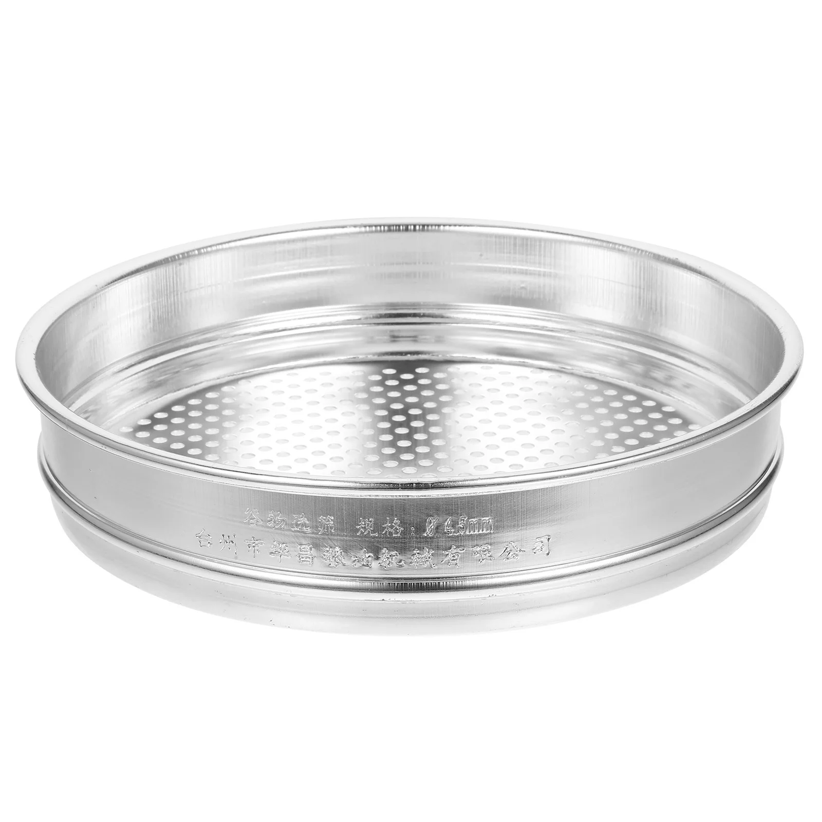 

1pcs Grain Sieve Stainless Steel Round Sifter For Kitchen Home Use Manual Cereals Soil Sand Sieving Tool Metal Mesh Screen