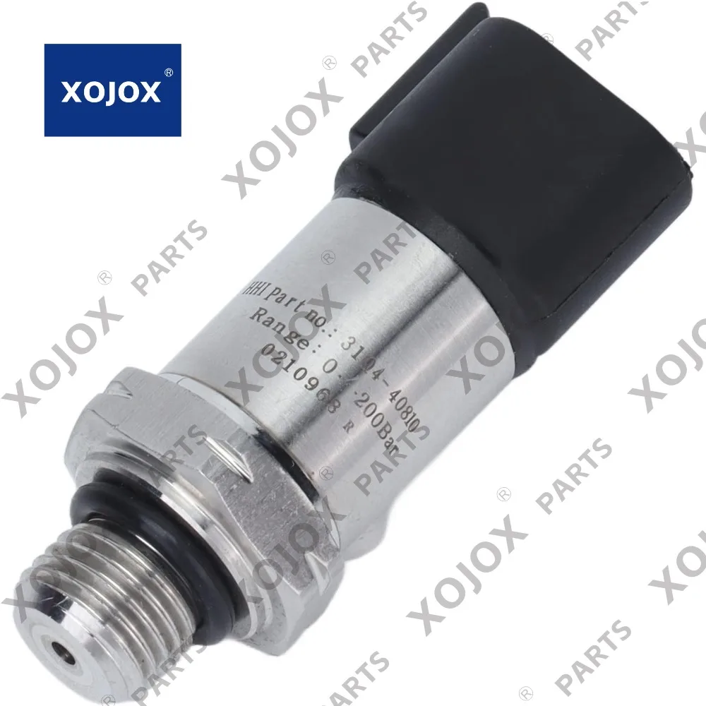

XOJOX High Pressure Sensor Excavator Transducer Replacement 31Q4‑40810 200bar, For X Series, Compact Size, sturdy Material, outs
