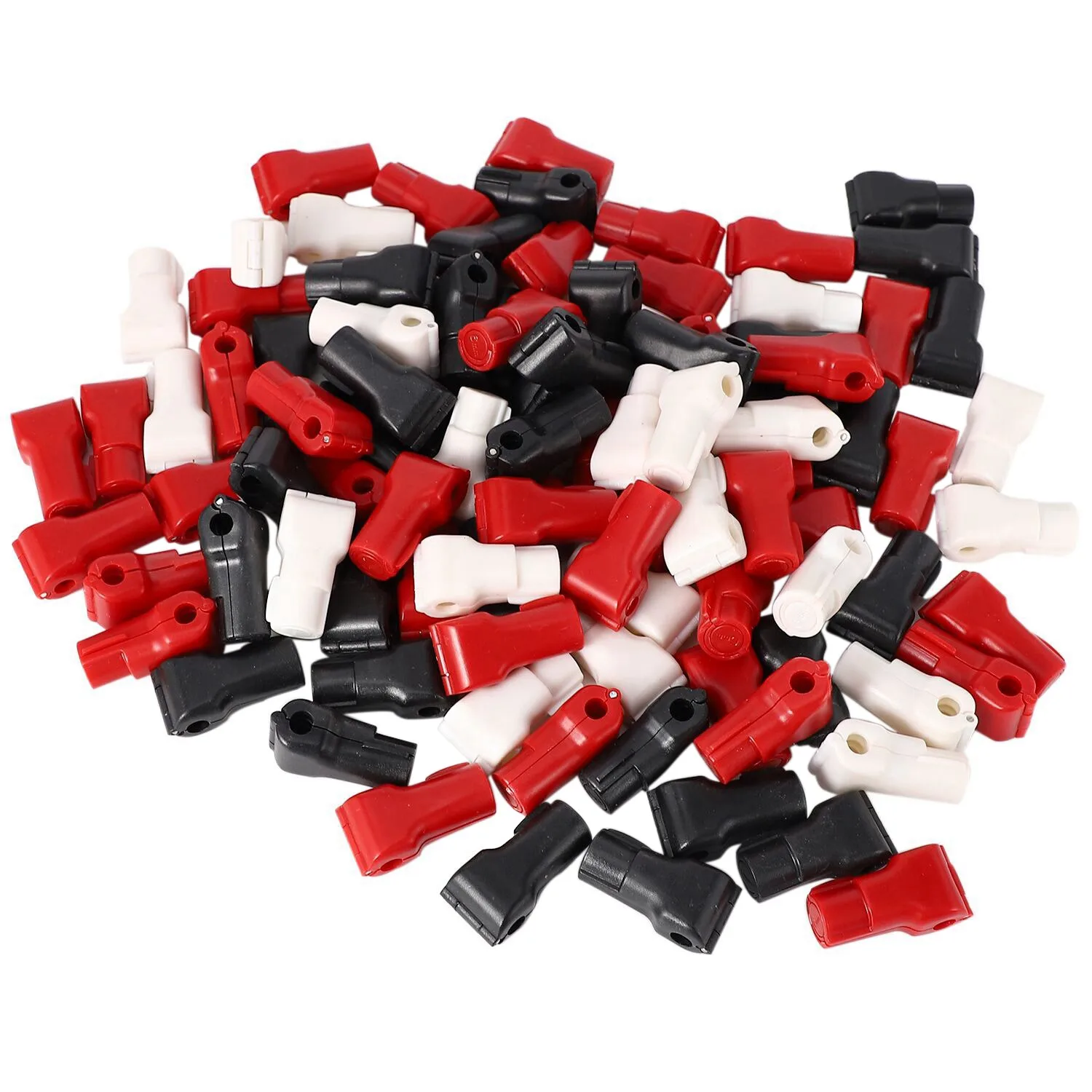 A93P 100 stks/zak Anti-Diefstal Beveiliging Haak Stop Lock Haak Anti Diefstal Euro Tags Van Winkel Display Beveiliging haak 6Mm Gat Dia