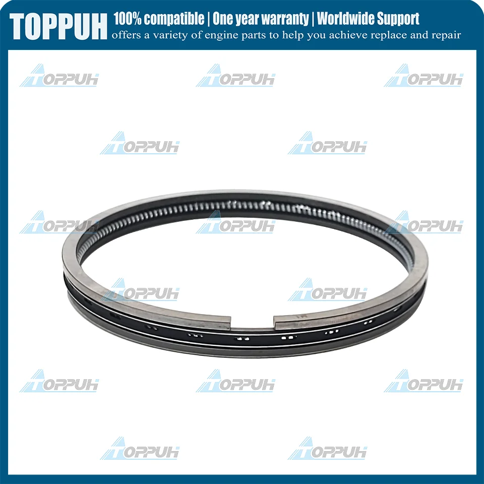 3TNV86 Piston Ring Set Fit for Yanmar Engine STD Size