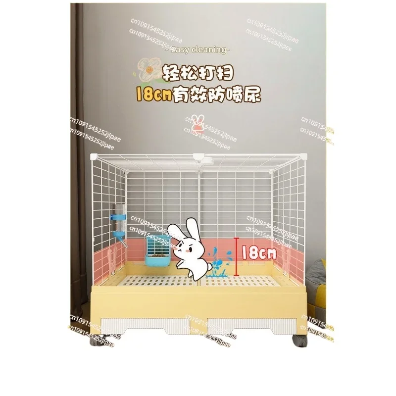 

Rabbit cage anti-spray urine belt urine board drawer indoor rabbit nest