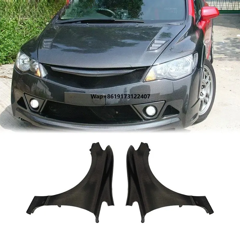 

For 2007-2011 Type-R FD2 Front OEM-Style Carbon Fiber Fender