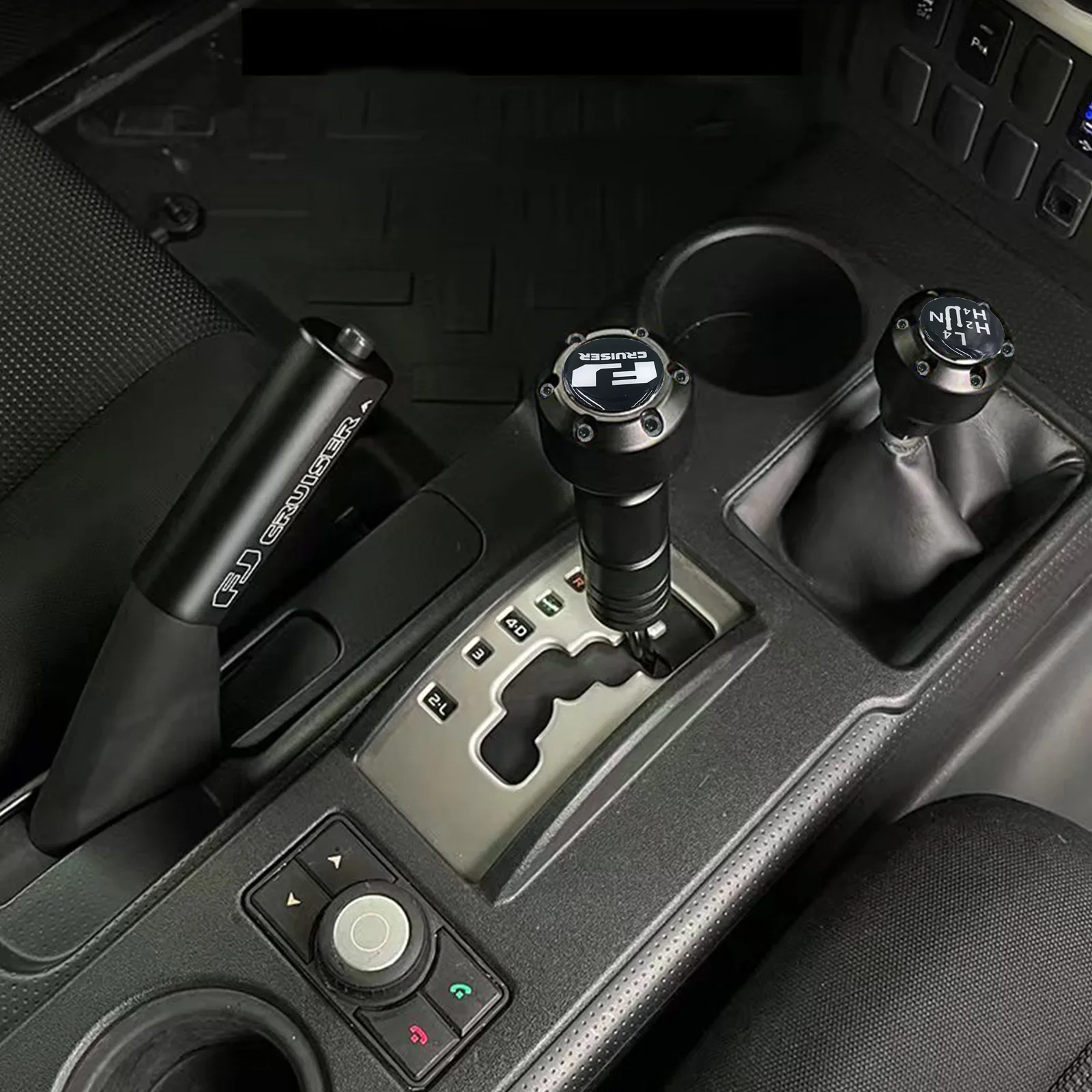 2007-2022年式トヨタFJクルーザー用アルミ合金製ギアシフトノブ、改造