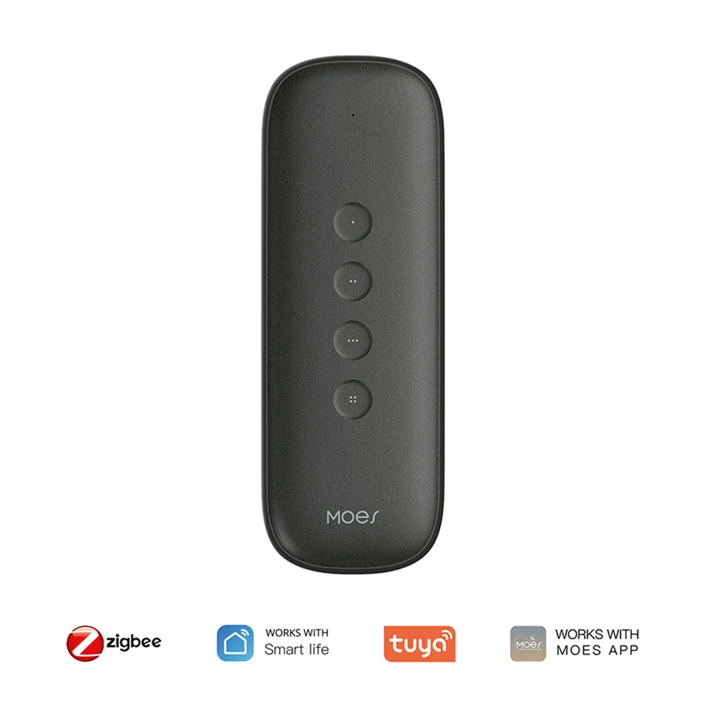 

Беспроводной пульт дистанционного управления ZigBee на 12 сценариев, умный выключатель с питанием от батареи, 4-кнопочный беспроводной переключатель сценариев, контроллер сценариев