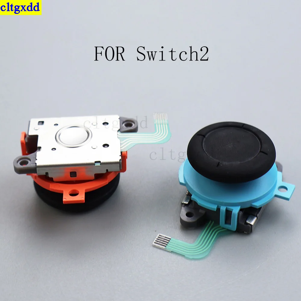 Cltgxdd 1piece is suitable FOR Switch 2 Joy Con blue orange thumb analog joystick button NS2 joystick replacement drift