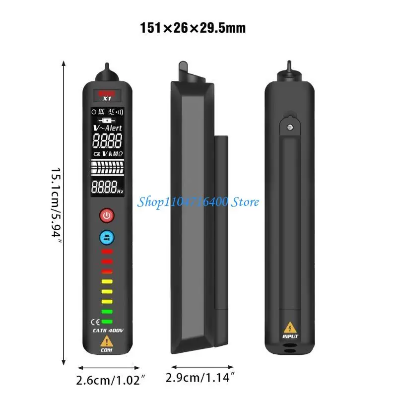 Pluma detectora voltaje sin contacto multímetro y1gd con sensibilidad ajustable