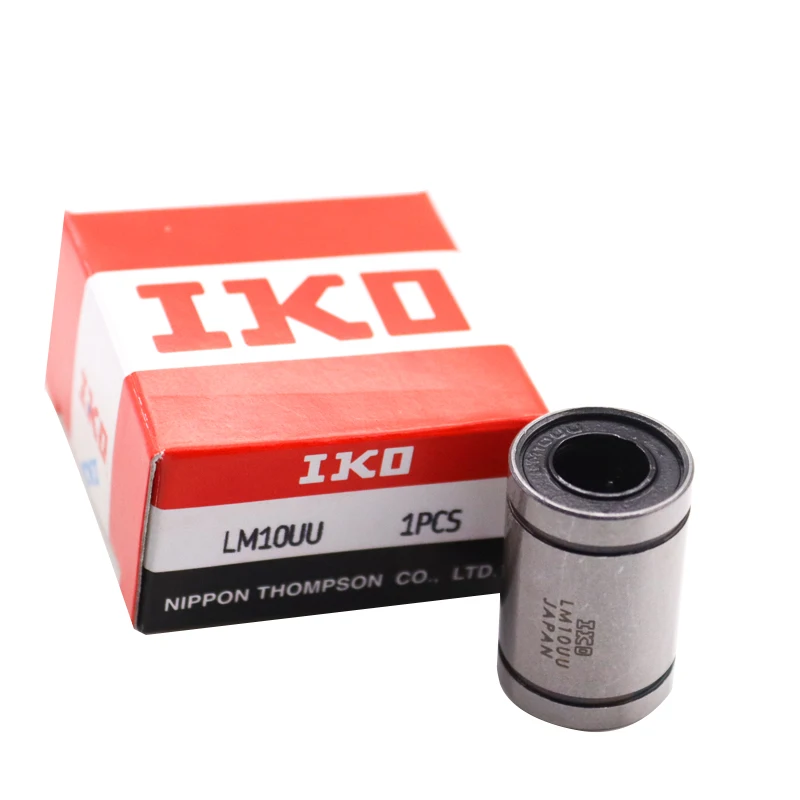 

5 шт., оригинальный IKO LM8UU LM10UU, длинный стержень, линейный подшипник для 3D-принтера Reprap Anet A8 Prusa I3, 5 шт.