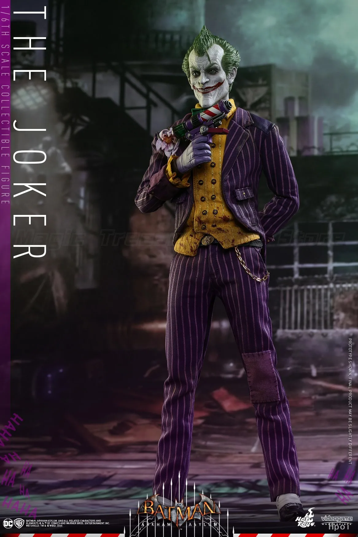 

【In Stock】Hot Toys VGM27 Batman: Arkham Asylum Joker Collectible Figure 1/6 Scale Figure