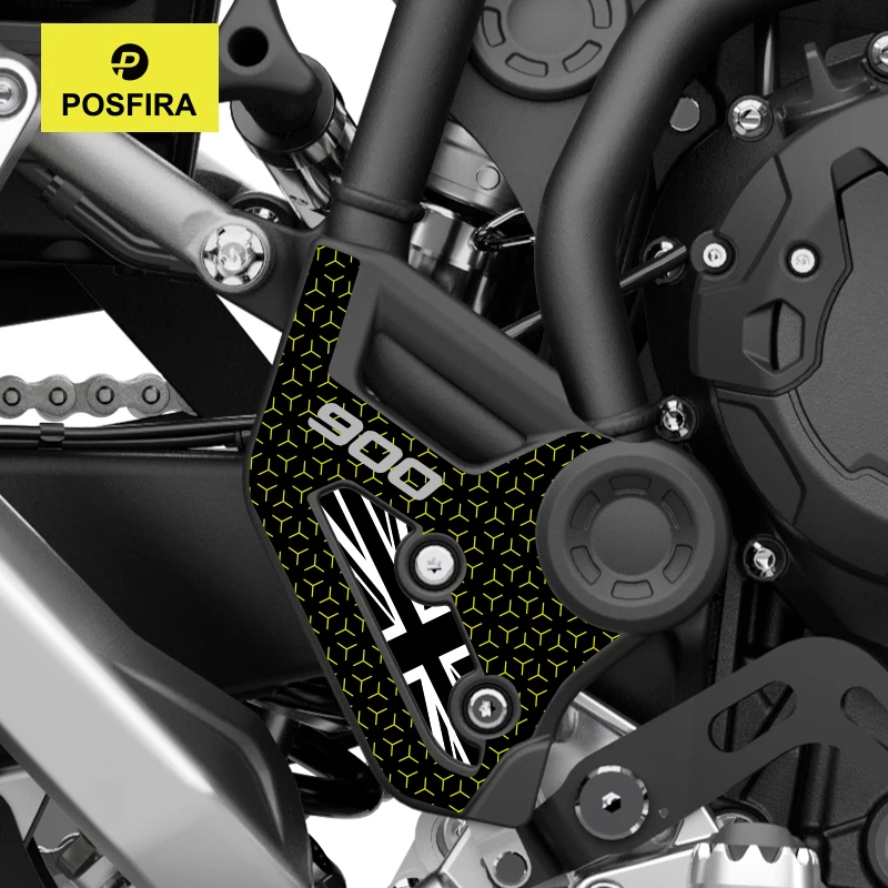 

POSFIRA Motorcycle Footrest Panel Sticker Vinyl Decals for Triumph Tiger 900 GT/Rally Pro 2020-2026 2025 2024 2023 Accessories