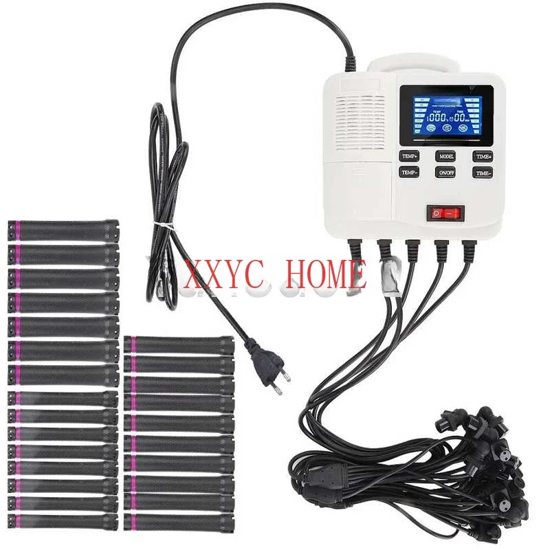 

LCD Digital Hair Perm Machine Heating Hair Curler Waver with Hair Rollers Salon Barber Shop Hairdressing Device 220v