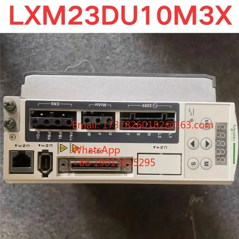

Second-hand test OK Servo 1000 watt driver LXM23DU10M3X