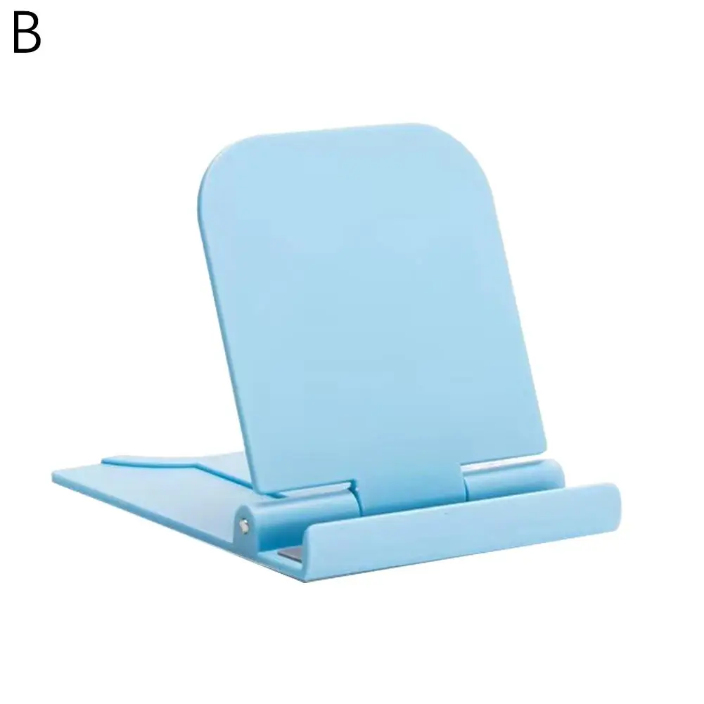 1Pc Mini Mobile Phone Desktop Stand Foldable ABS Material Angle Desk Adjustable Tablet Holder Stand Support Stand Cell Phon R6P0