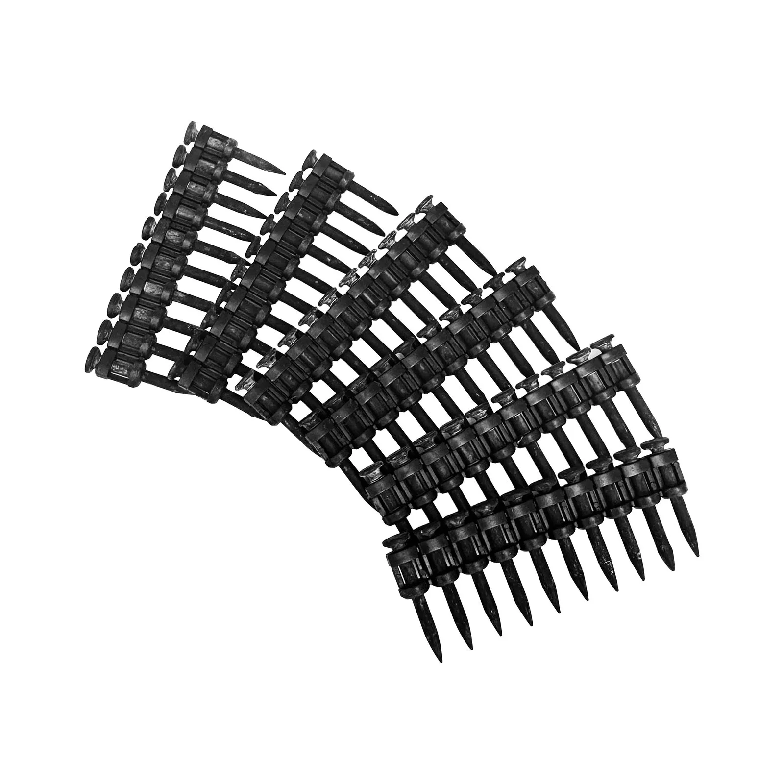 Nailtoat tira de aço unhas de concreto 200 peças pinos de acionamento de gás para unhas coladas de plástico de 38mm ferramentas de nailer de concreto