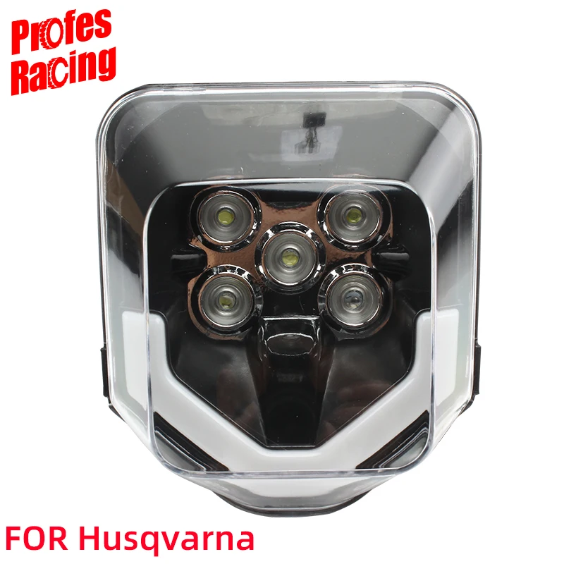 

Motorcycle Head Light Wick Lamp LED Headlight Headlamp for Husqvarna TE FE TC FC 125 250 300 350 450 501 701 250i 300i