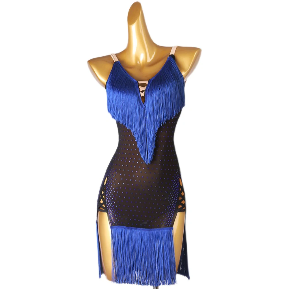 

Самба, белый сценический костюм, подтяжки, танцевальный костюм, черная одежда для латинских танцев, красное платье с кисточками и разрезами