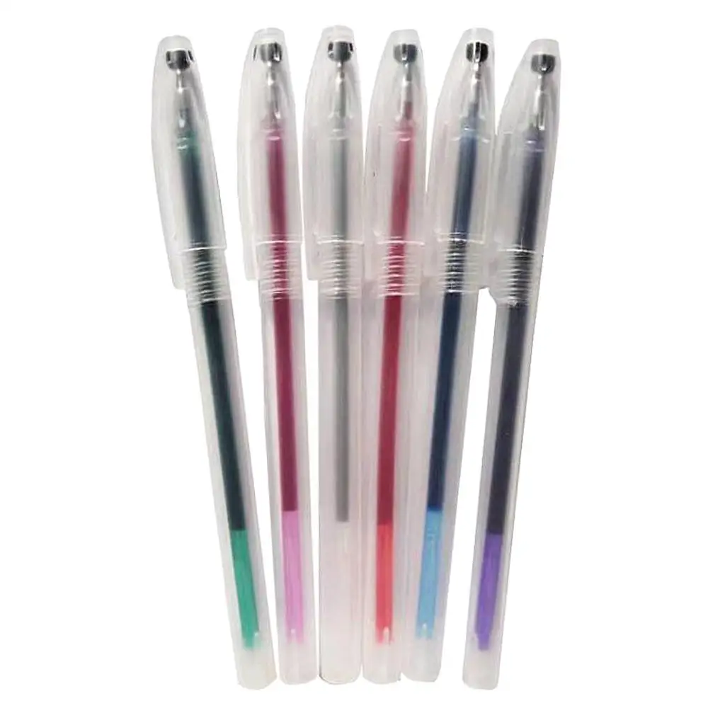 6pcs Drawing Pen, Water Erasable, Fabric Marker, Disappearing Ink,