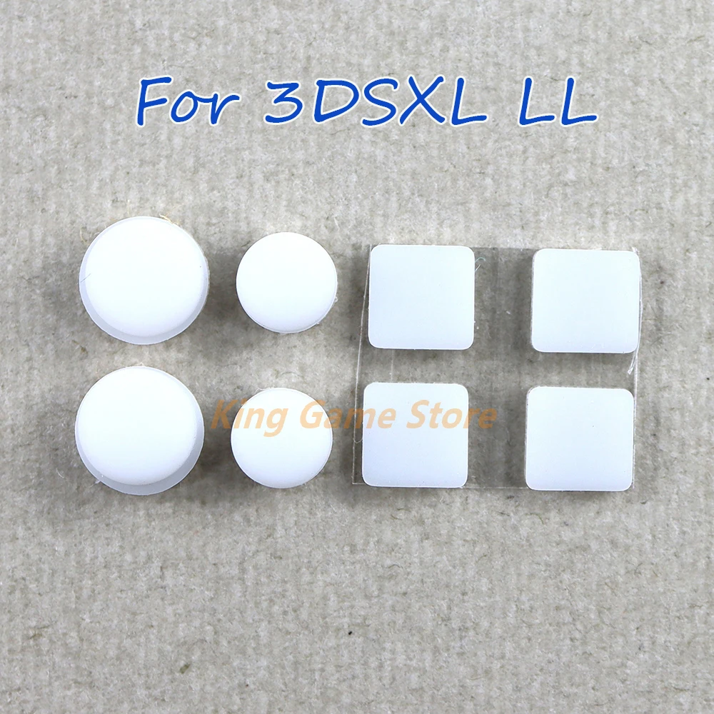 

1 комплект винтовых резиновых ножек, пылезащитная заглушка для 3DS XL LL, корпус, винтовые ножки, пылезащитная заглушка для 3DSXL 3DSLL