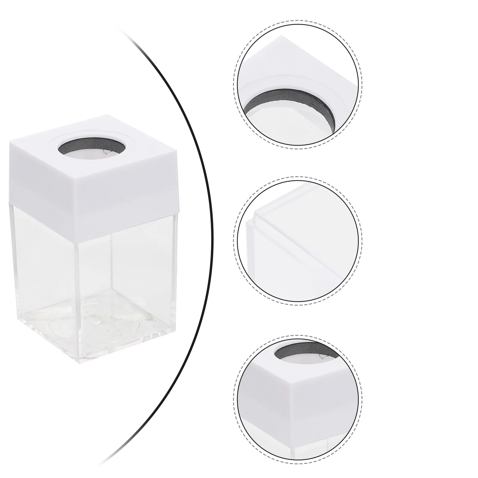 2 Buah Kotak Penyimpanan Jaring untuk Penjepit Kertas, Paku Kertas, Peniti, Sekrup, Paku, Pengatur Meja Rumah dan Sekolah