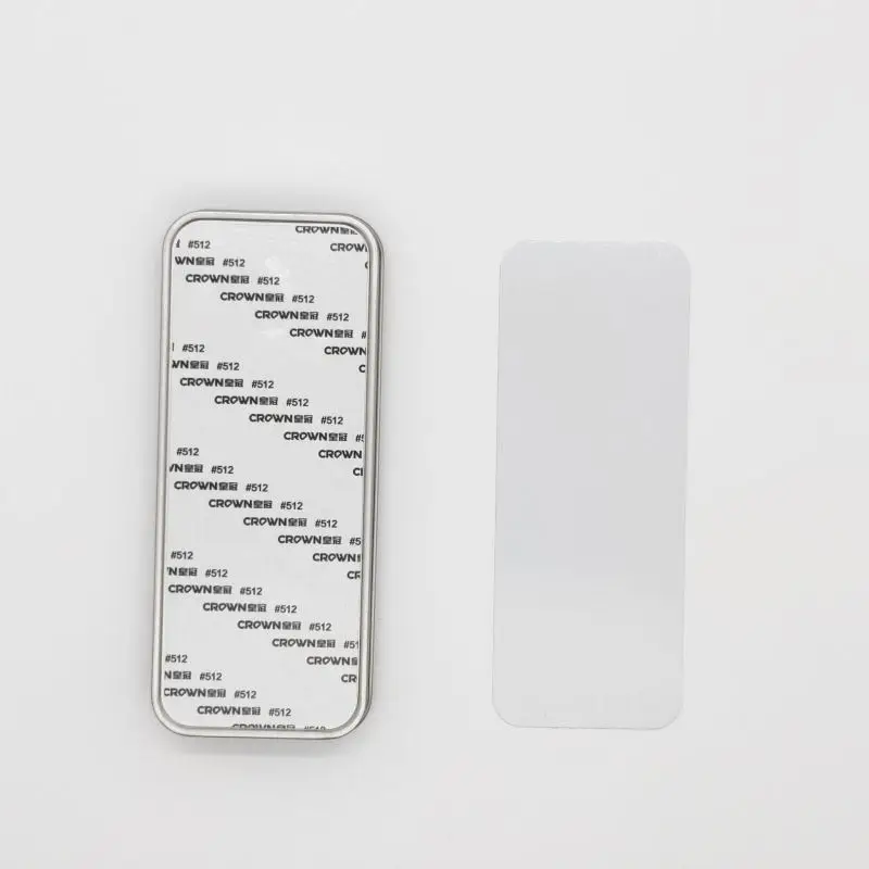 10 Pcs/Lot Sublimation Blanks Metal Pencil case Tin Pencil Box With Aluminum sheet For School Office Stationary