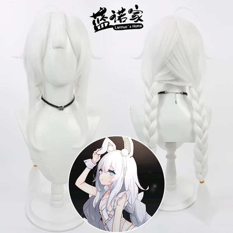 

Аниме Azur Lane Le Malin Cos, парик для косплея, реквизит для Хэллоуина, карнавала, синтетические волосы, термостойкое волокно + шапочка для парика