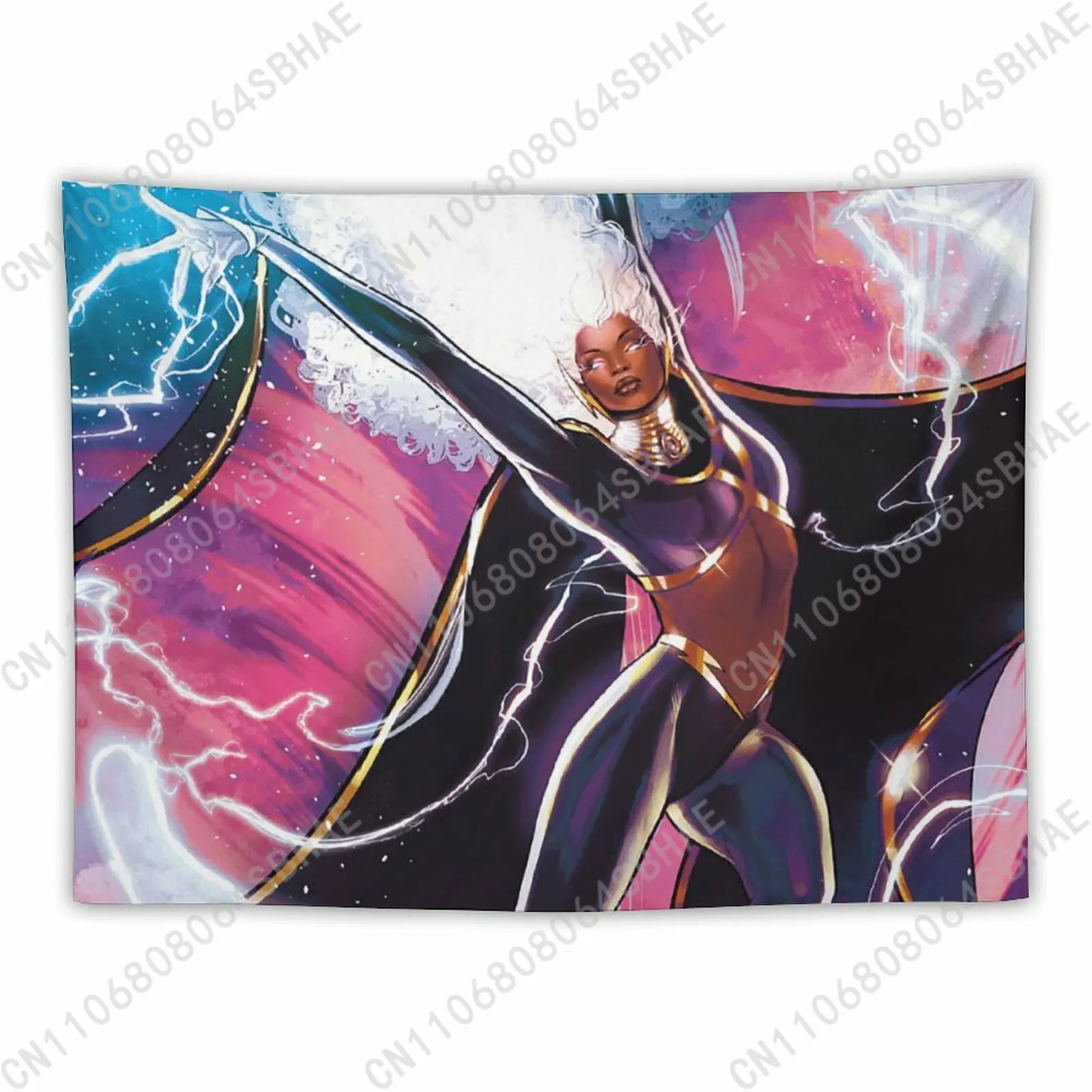

Marvel Storm Custom Photo Wall Tapestry Personalized Blanket Wall Hanging Bedroom Living Room Birthday Gift Cosplay
